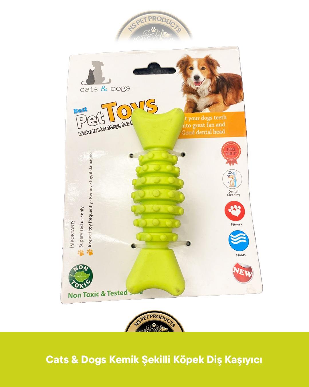 Flip Kemik Şekilli Köpek Diş Kaşıma Oyuncağı