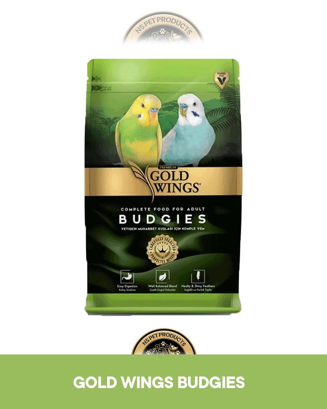 Gold Wings Premium Muhabbet Kuşu Yemi 1 kg