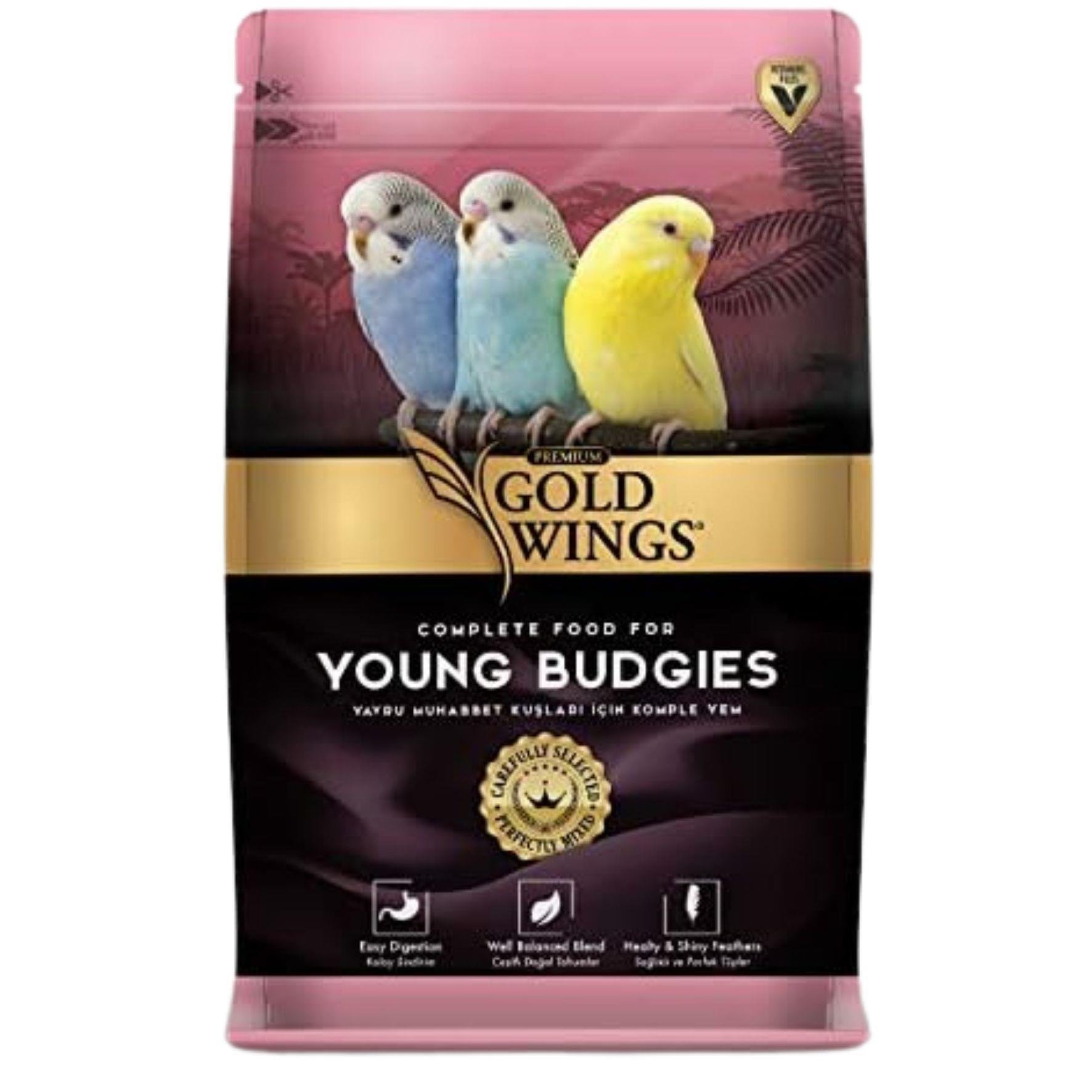 Gold Wings Premium Yavru Muhabbet Yemi 1 kg