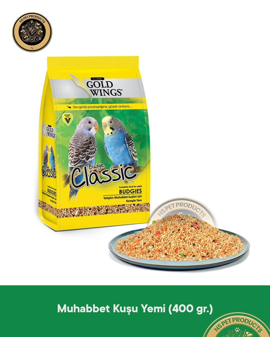GWC Muhabbet Kuşu Yemi 400 Gram