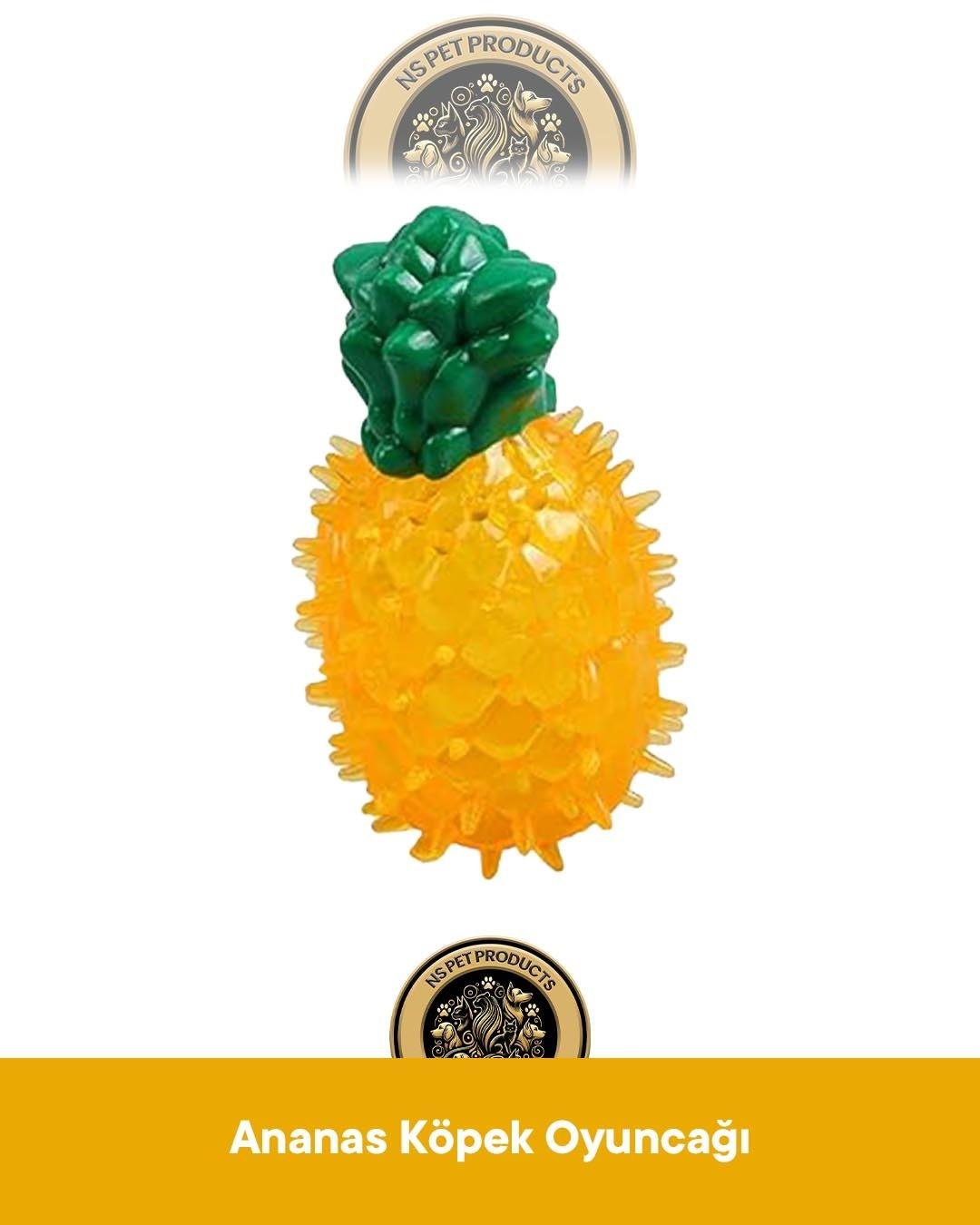 M-Pets Cooling Pineapple Köpek Oyuncağı