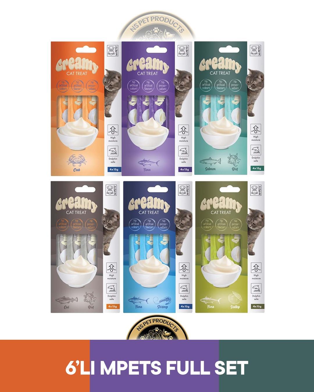 M-Pets Creamy 3 4x15 gr