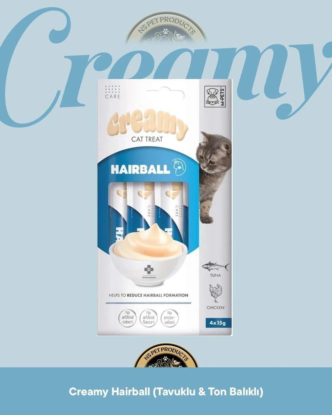 M-Pets Creamy 6 4x15 gr