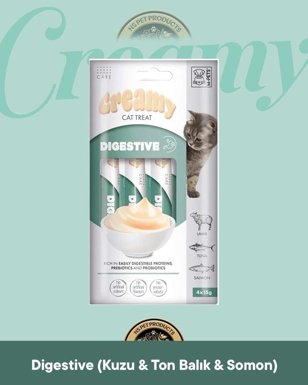 M-Pets Creamy 6 4x15 gr
