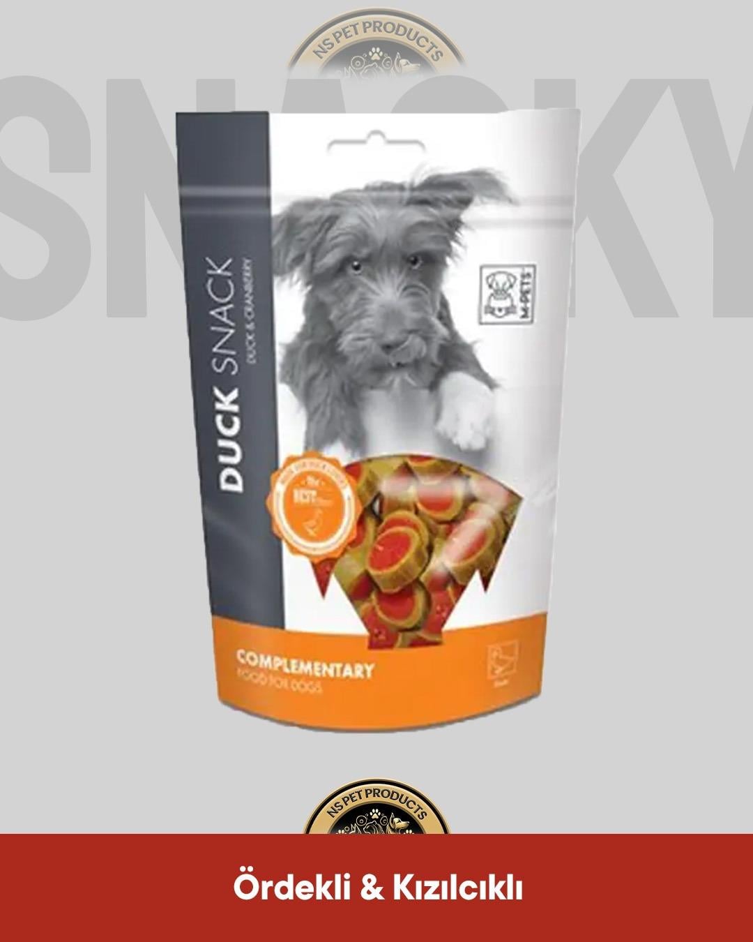 M-Pets Duck & Cranberry - Ördekli & Kızılcıklı Köpek Ödül Maması 80 gr