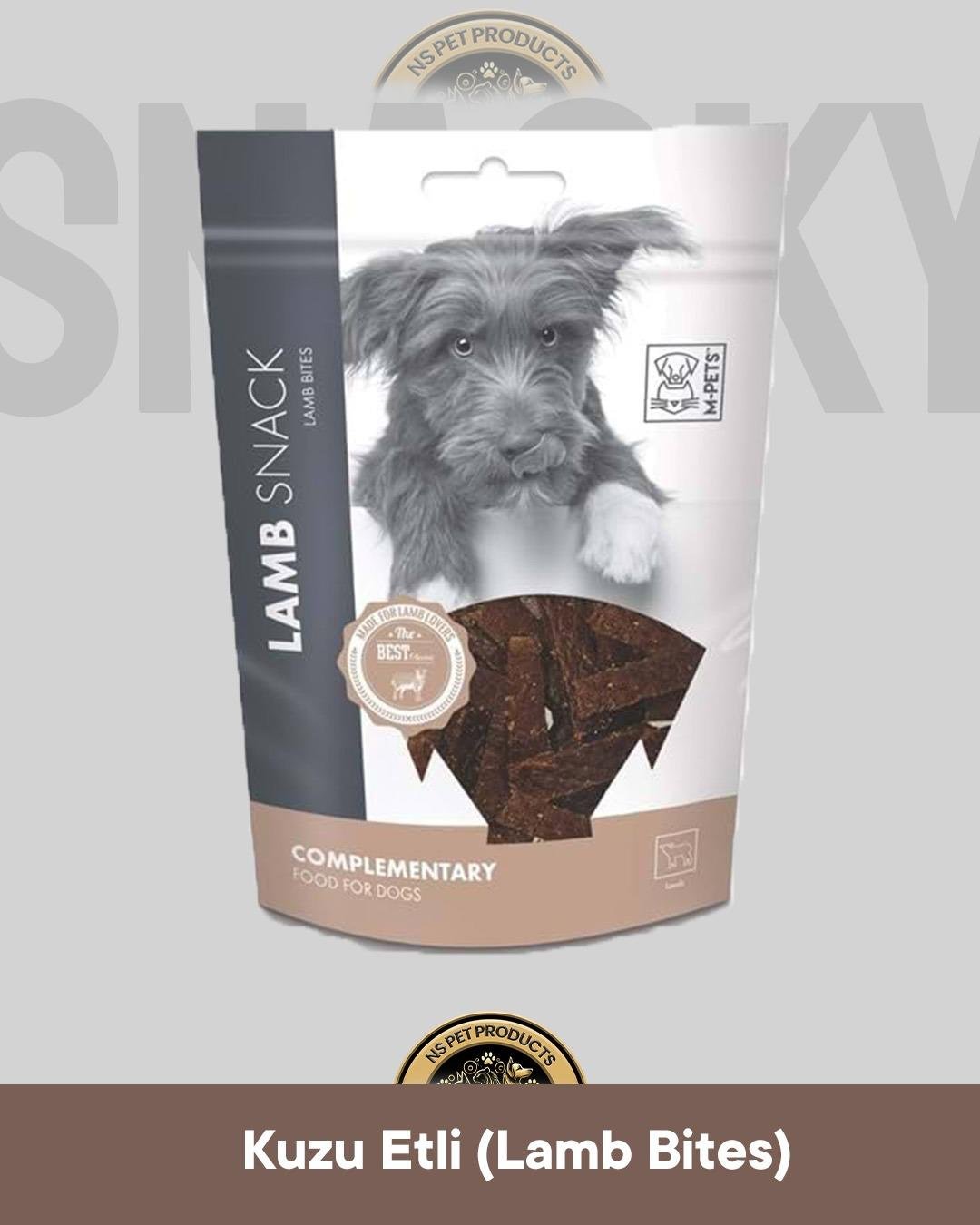 M-Pets Lamb Bites - Kuzu Etli Köpek Ödül Maması 80 gr