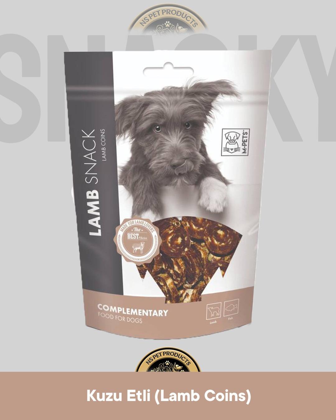 M-Pets Lamb Coins Kuzu Etli Köpek Ödül Maması 70 gr