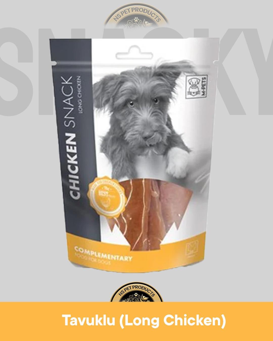 M-Pets Long Chicken - Tavuklu Köpek Ödül Maması 80 gr