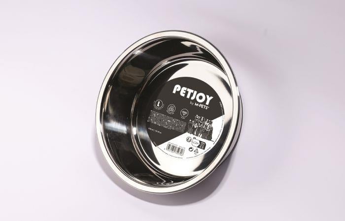 M-Pets Petjoy Catfamily Çelik Mama Kabı (L) 1650 ml