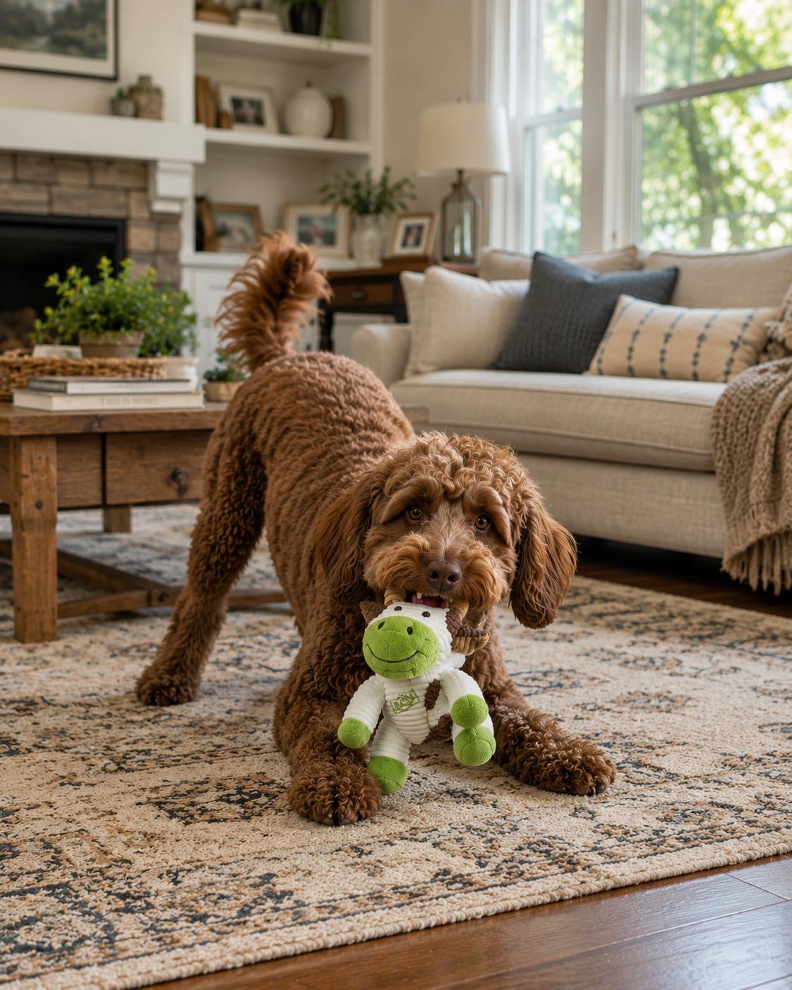 M-Pets Terra Eco Ella Puppy Köpek Oyuncağı (İnek)