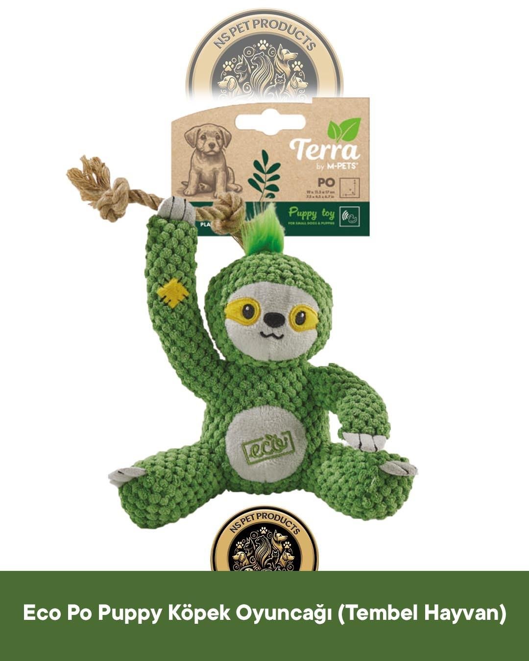 M-Pets Terra Eco Po Puppy Köpek Oyuncağı
