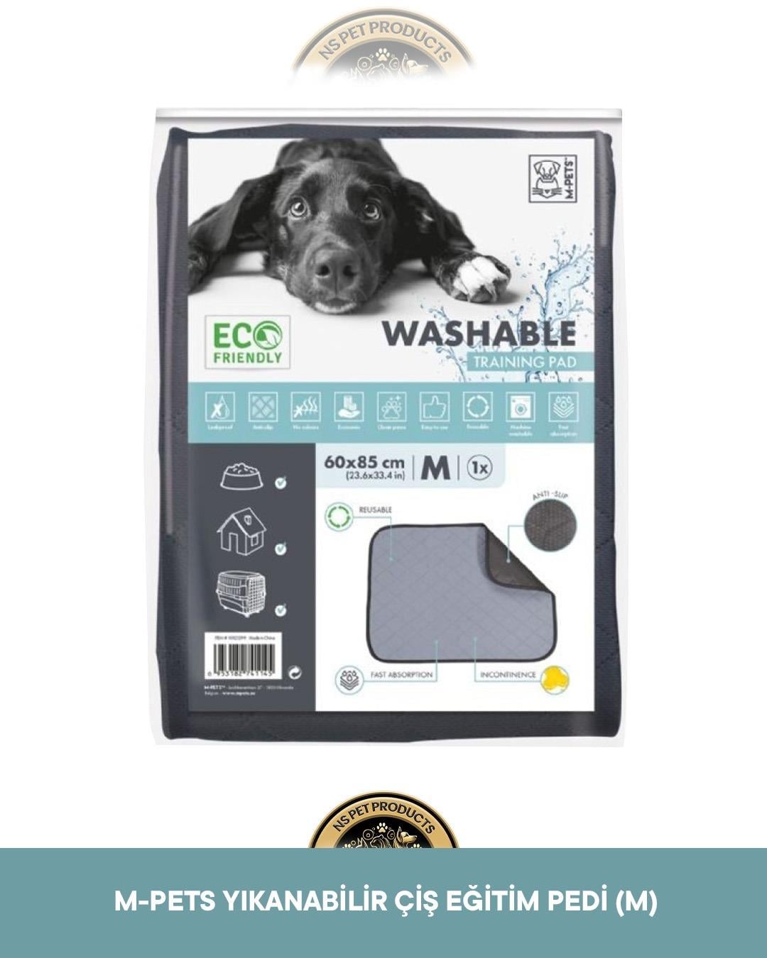 M-Pets Yıkanabilir Çiş Eğitim Pedi Medium - Kedi ve Köpek Pedi