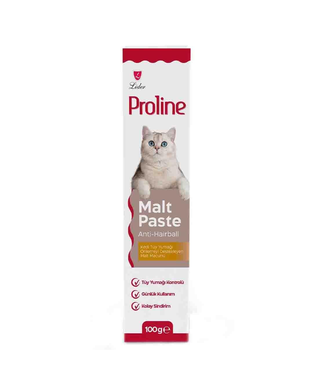 Proline Tüy Yumağı Önleyici Malt paste 100gr