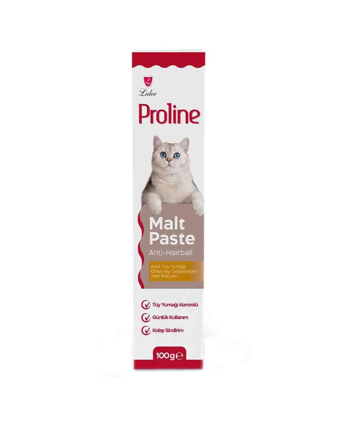Proline Tüy Yumağı Önleyici Malt paste 100gr