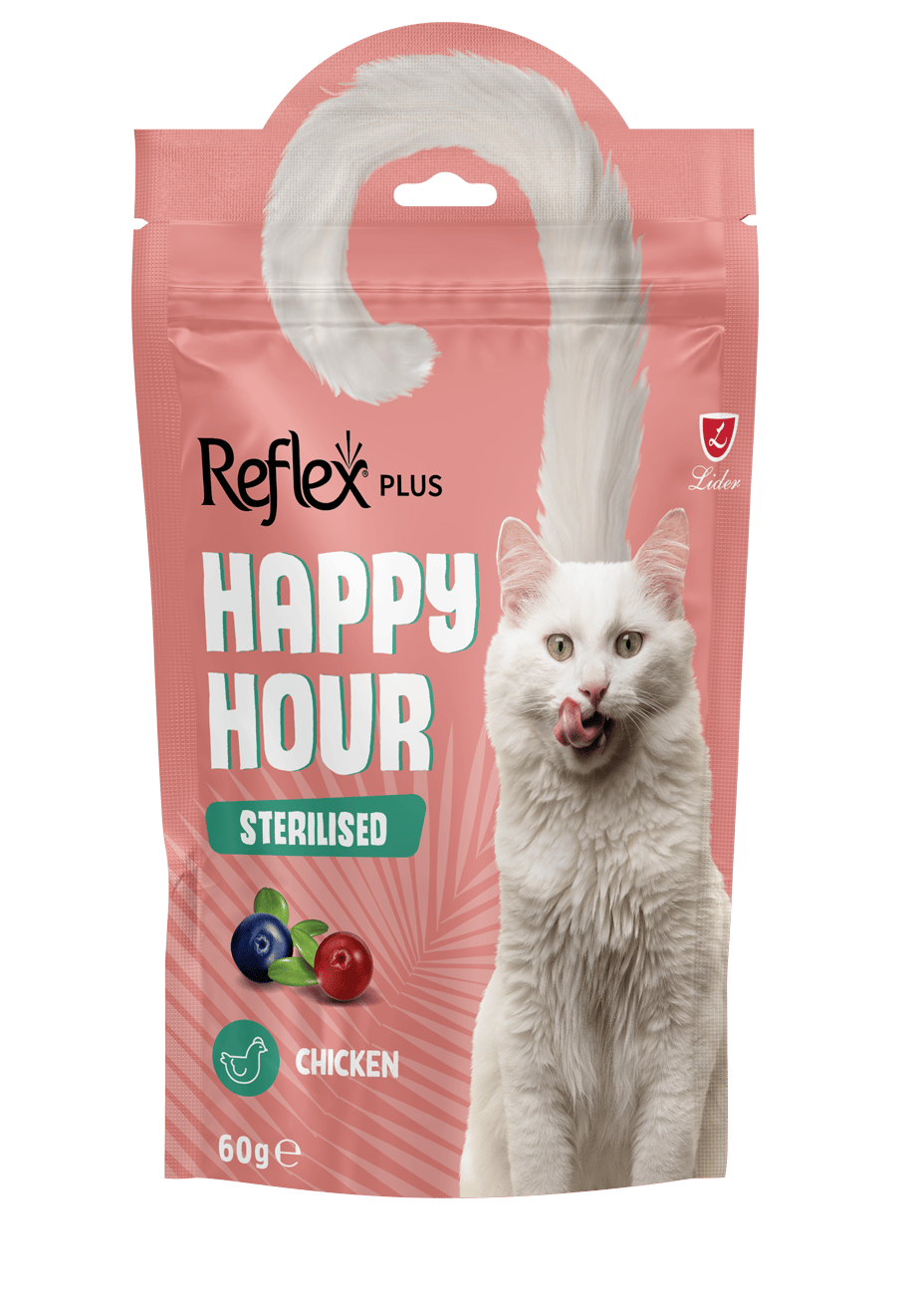 Reflex Happy Hour 8li Hepsi Bir Arada Kedi 8x60gr