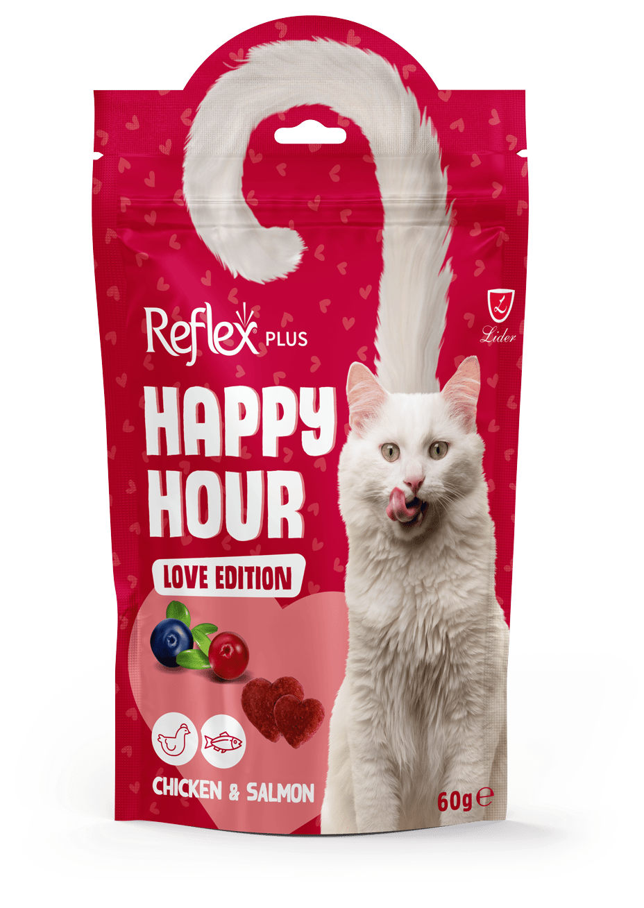 Reflex Happy Hour 8li Hepsi Bir Arada Kedi 8x60gr