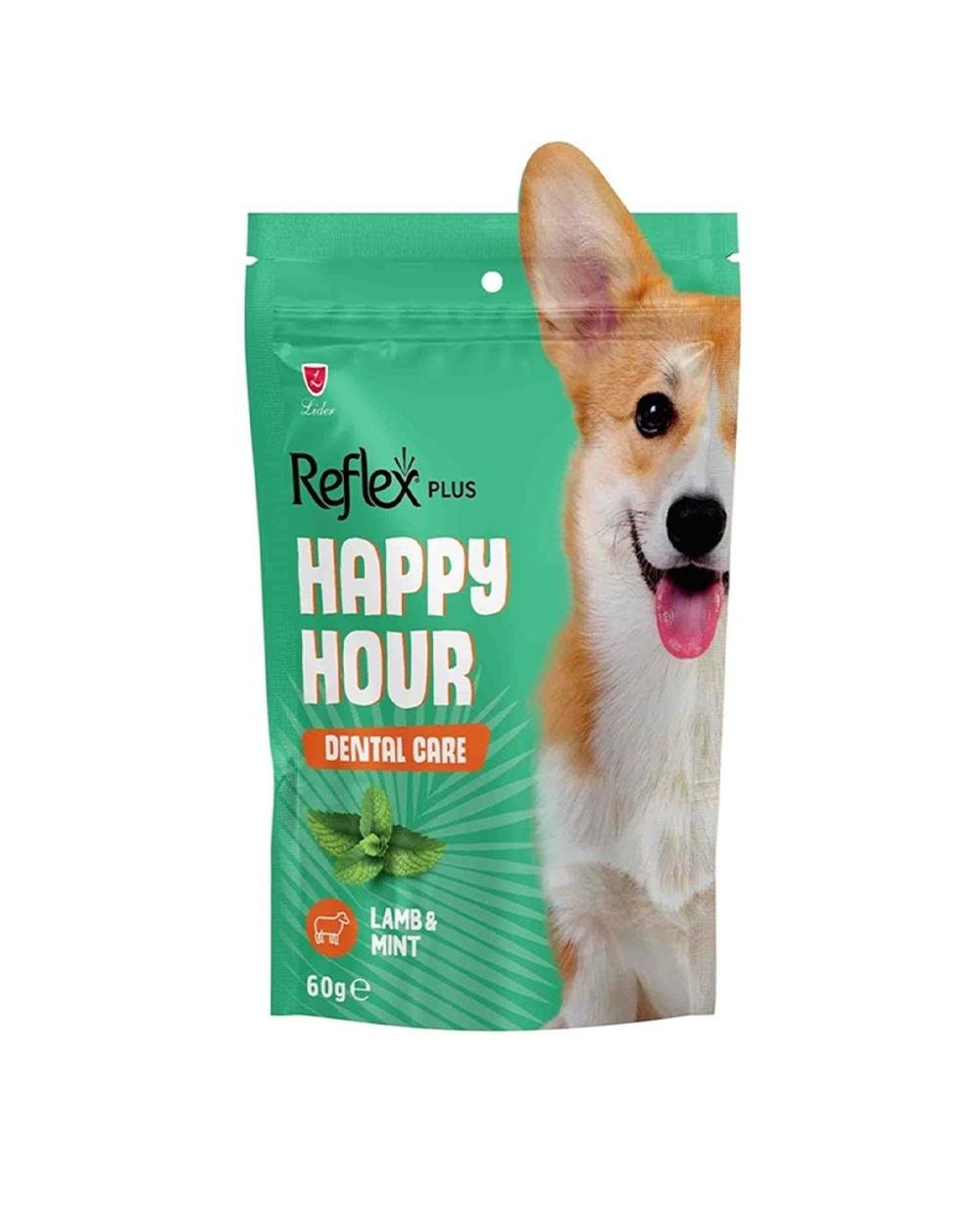 Reflex Happy Hour Ağız ve Diş Sağlığı için Köpek Ödül Maması 60 gram