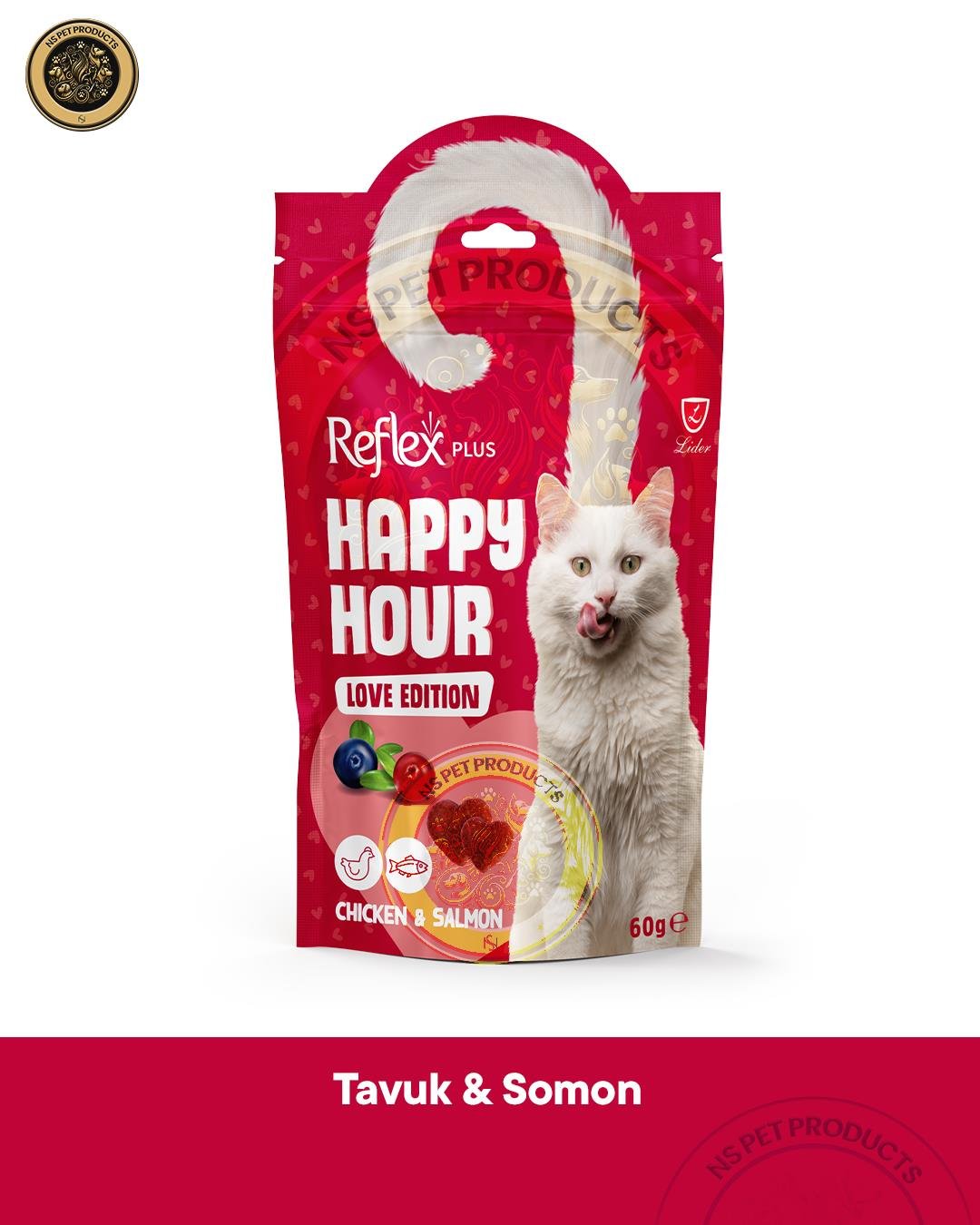 Reflex Happy Hour / Love Edition Kedi Ödül Maması 60 GR