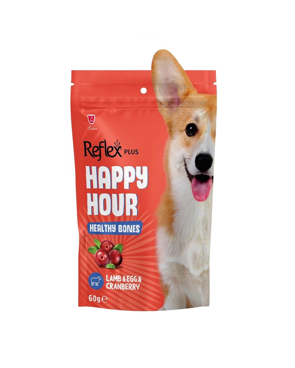 Reflex Happy Hour Sağlıklı Kemikler için Destekleyicii Köpek Ödül Maması 60 gram