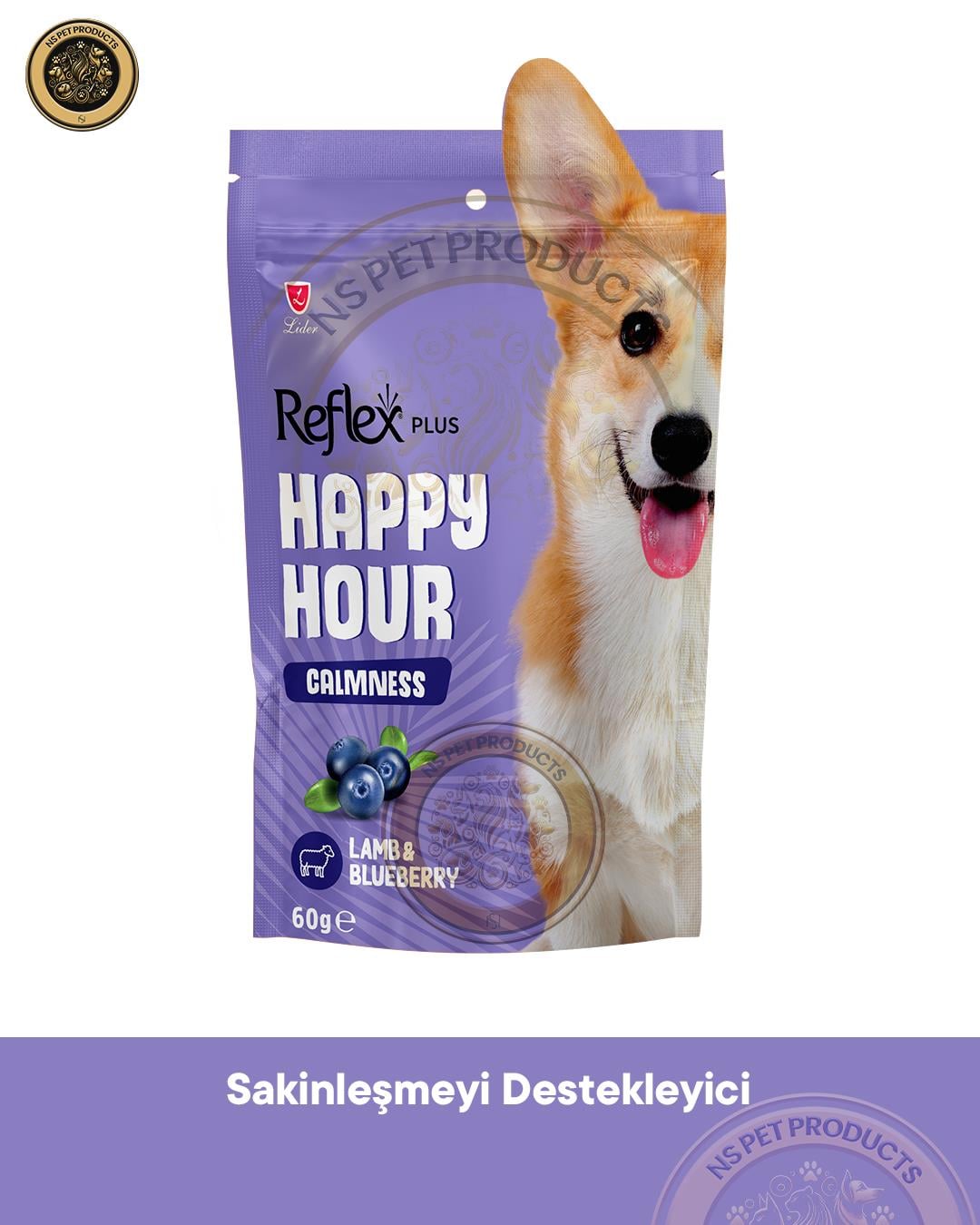Reflex Happy Hour Sakinleşmeyi Destekleyici Köpek Ödül Maması 60 gram