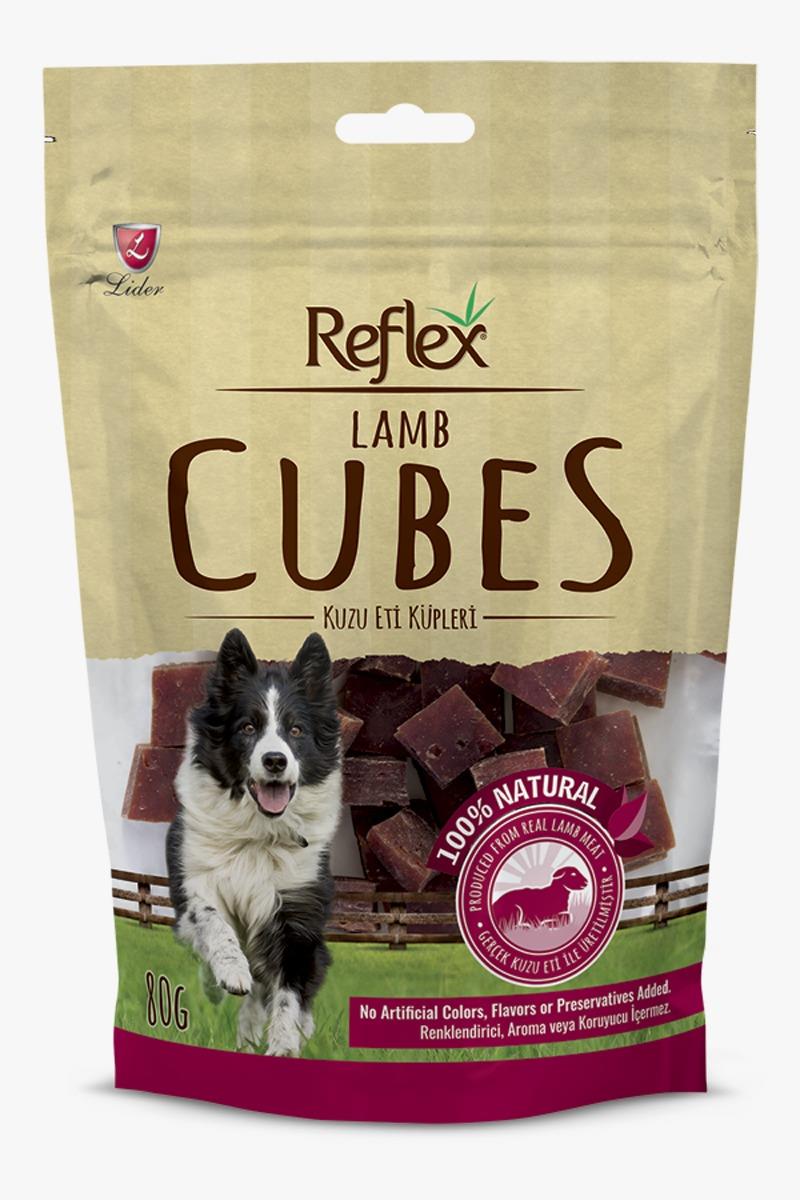 Reflex Köpek Ödül Maması 2 Lezzet 2x150gr (Strıps-Cubes)