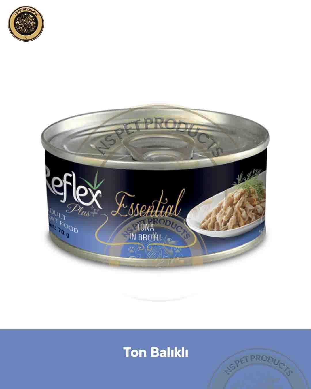 Reflex Plus Essential Kedi Atlantik Ton Balık 6X70gr