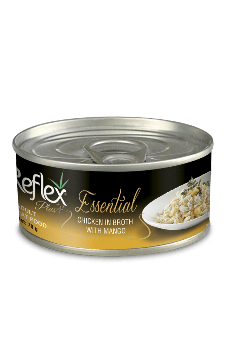 Reflex Plus Essential Kedi Mango&Tavuk 6X70gr