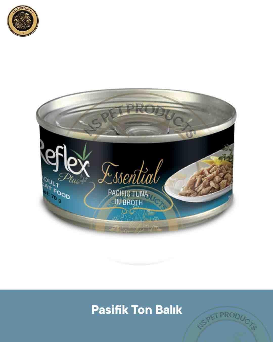 REFLEX Plus Essential Kedi Pasifik Ton Balık 6X70gr