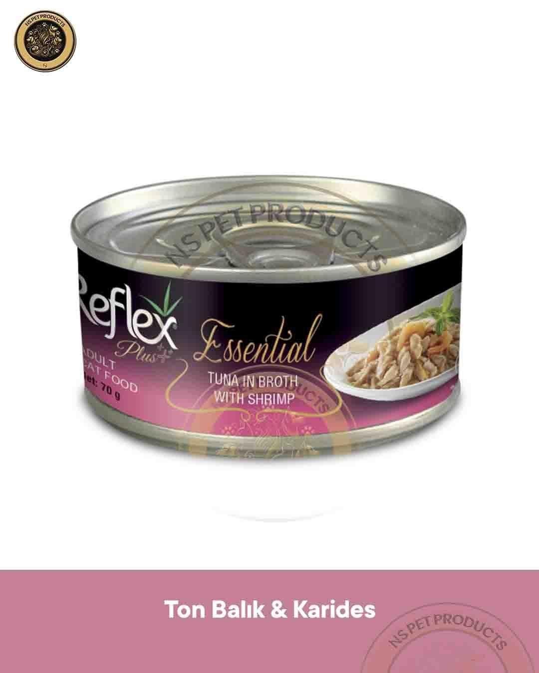 Reflex Plus Essential Ton Balıklı-Karışık Ton Ton Set - 18x70 gr