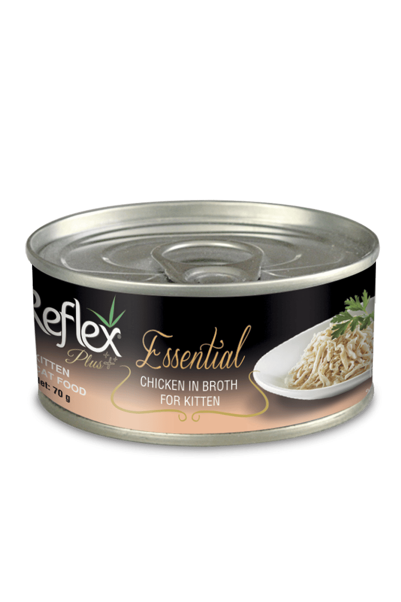 Reflex Plus Essential Yavru Kedi Tavuklu 6X70gr