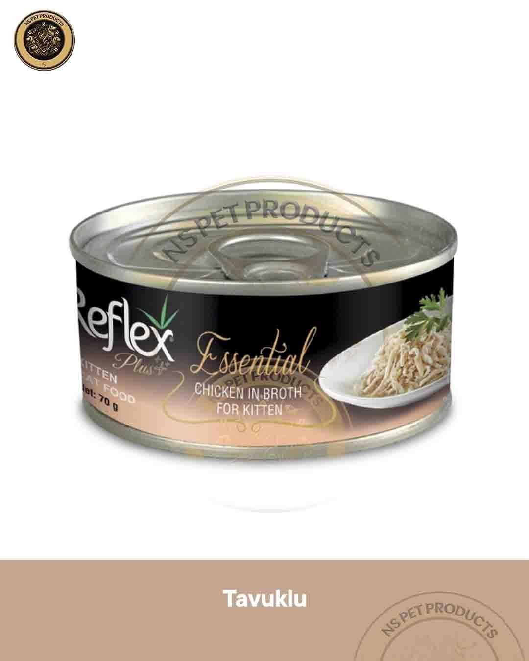 Reflex Plus Essential Yavru Kedi Tavuklu - 12x70gr