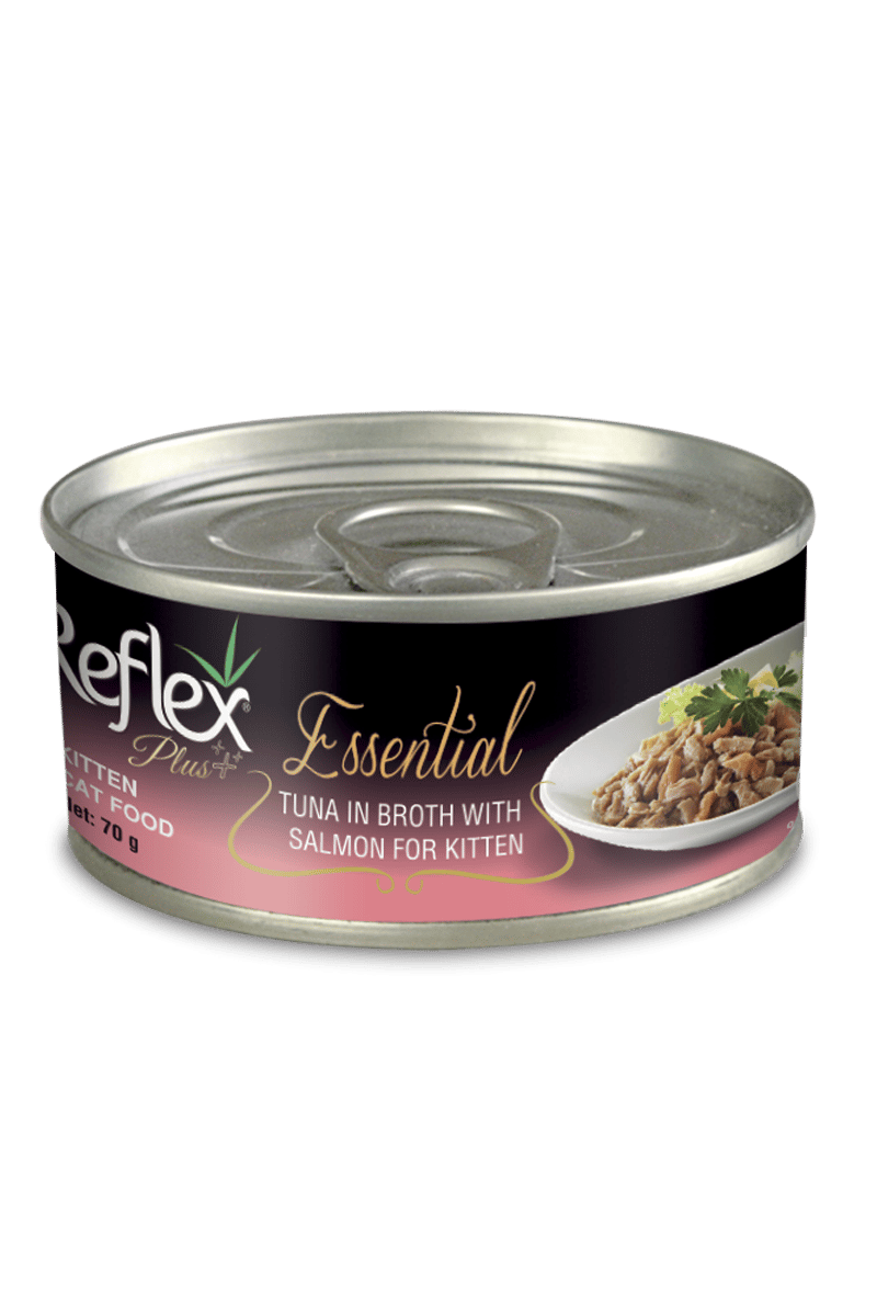 Reflex Plus Essential Yavru Süper Seti Ton Balıklı Somonlu ve Tavuklu – 24 × 70 g