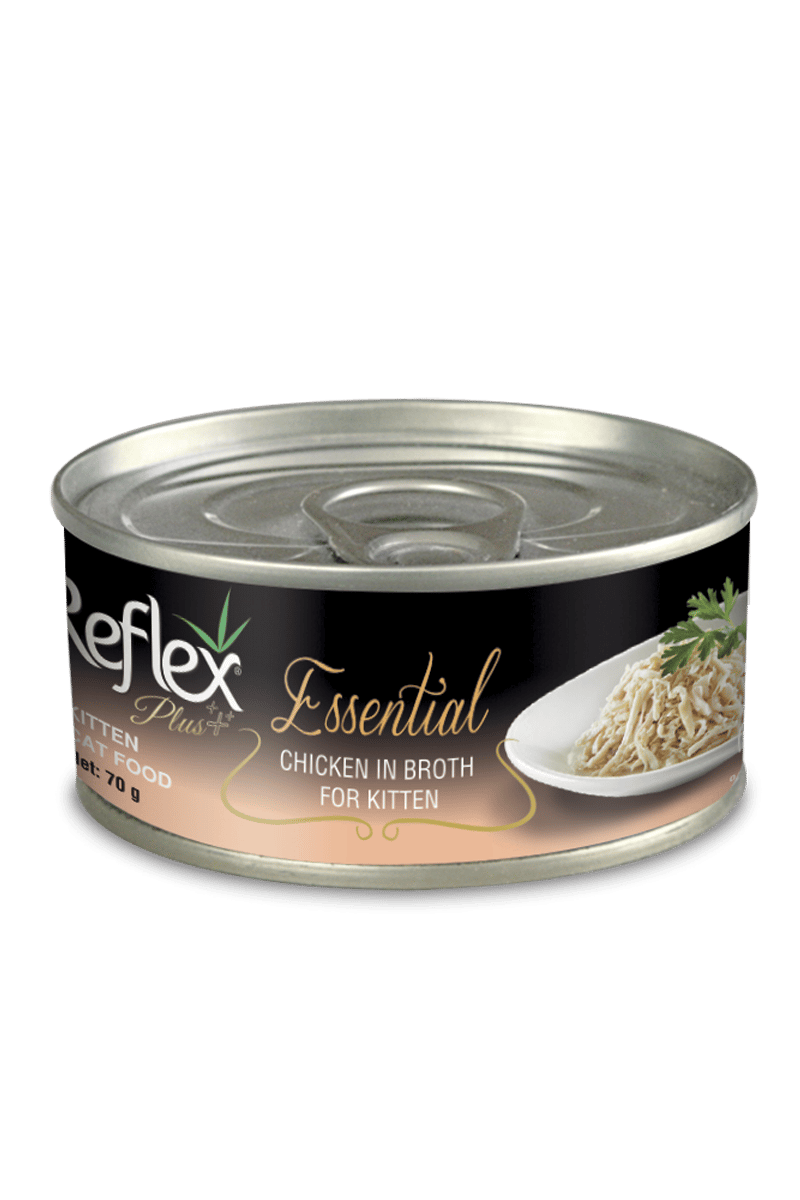 Reflex Plus Essential Yavru Süper Seti Ton Balıklı Somonlu ve Tavuklu – 24 × 70 g