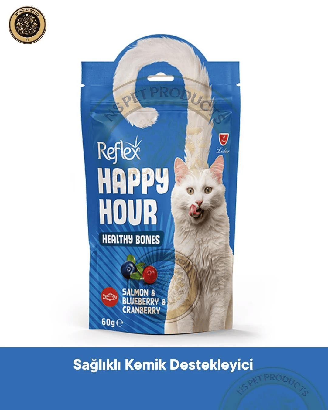 Reflex Plus Happy Hour 12'li Kedi Maması Süper Set 3 / 12x60gr