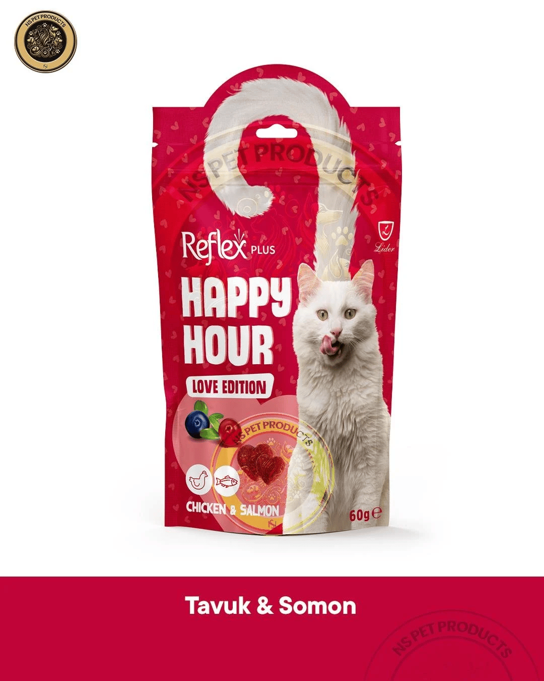 Reflex Plus Happy Hour 8'li Kedi Maması Süper Set 2 / 8x60gr