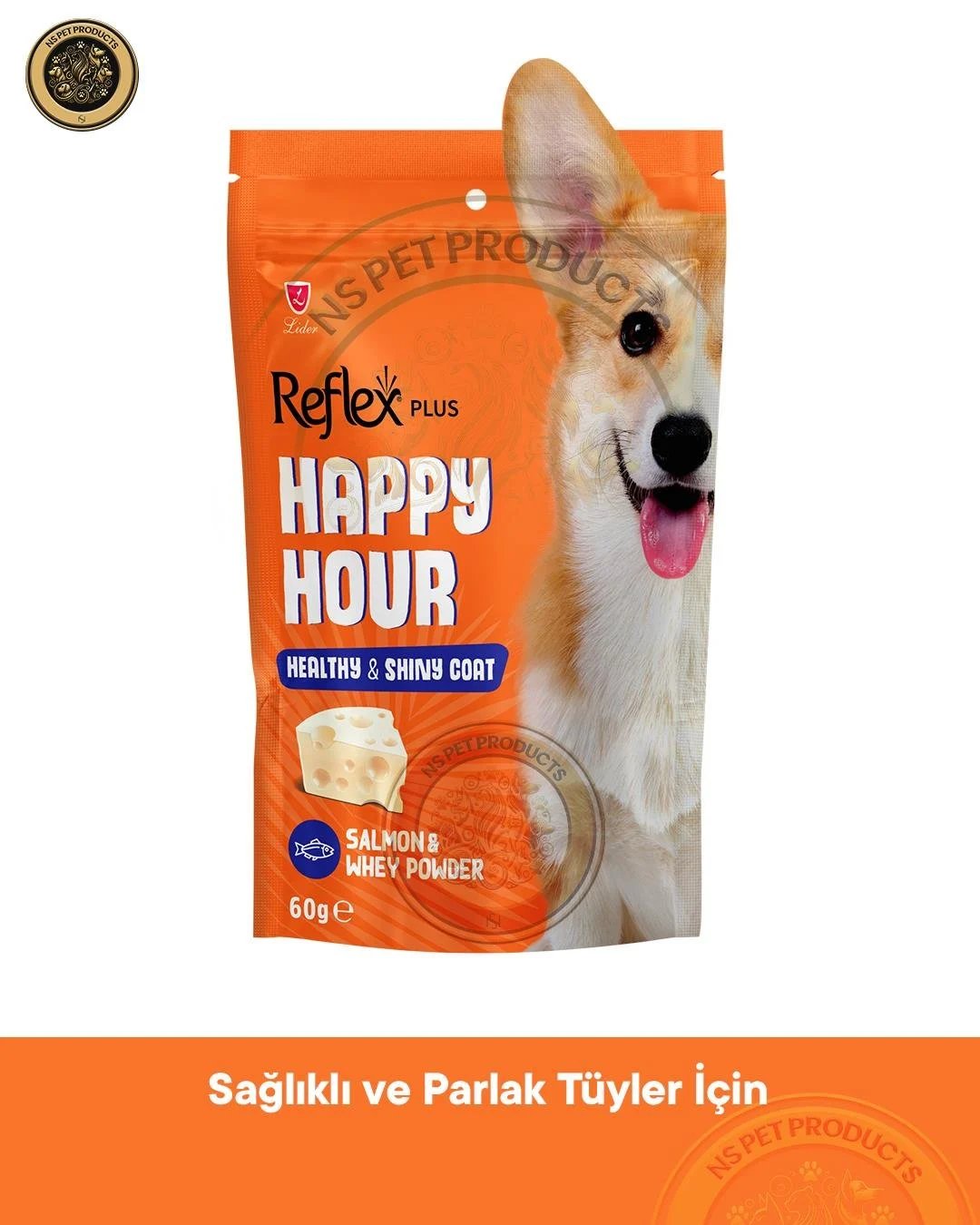 Reflex Plus Happy Hour 8'li Köpek Maması Pati Set 2 / 8x60gr1