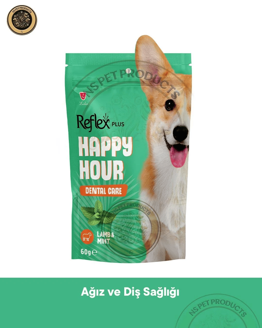 Reflex Plus Happy Hour 8'li Köpek Maması Mega Set 4 / 8x60gr