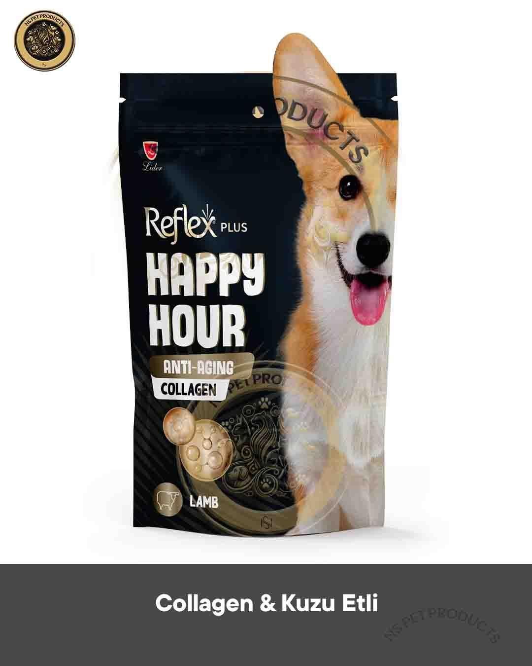 Reflex Plus Happy Hour 8'li Köpek Maması Pati Set 2 / 8x60gr