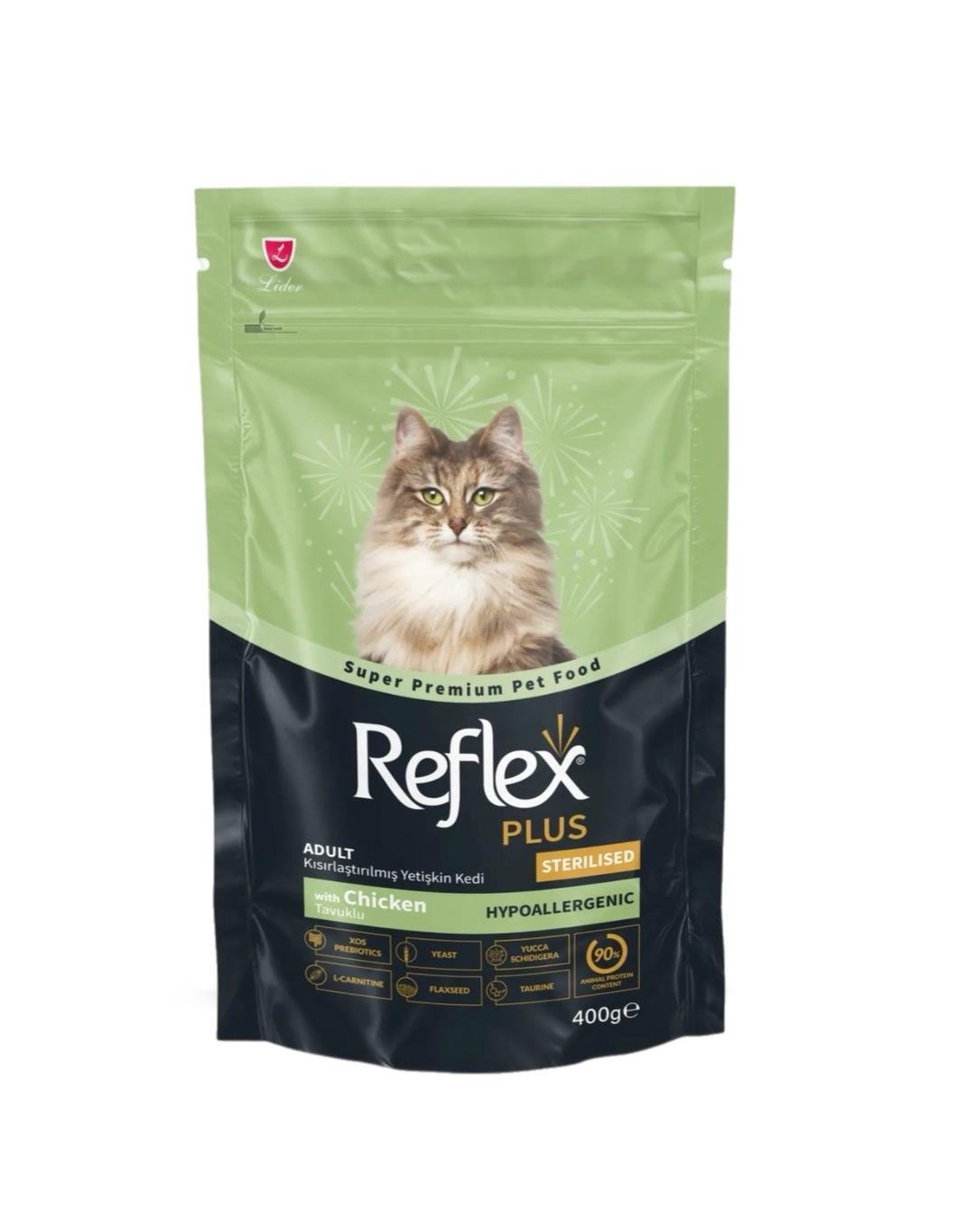 Reflex Plus Hypoallergenic Tavuklu Kısırlaştırılmış Kedi Maması 400gr