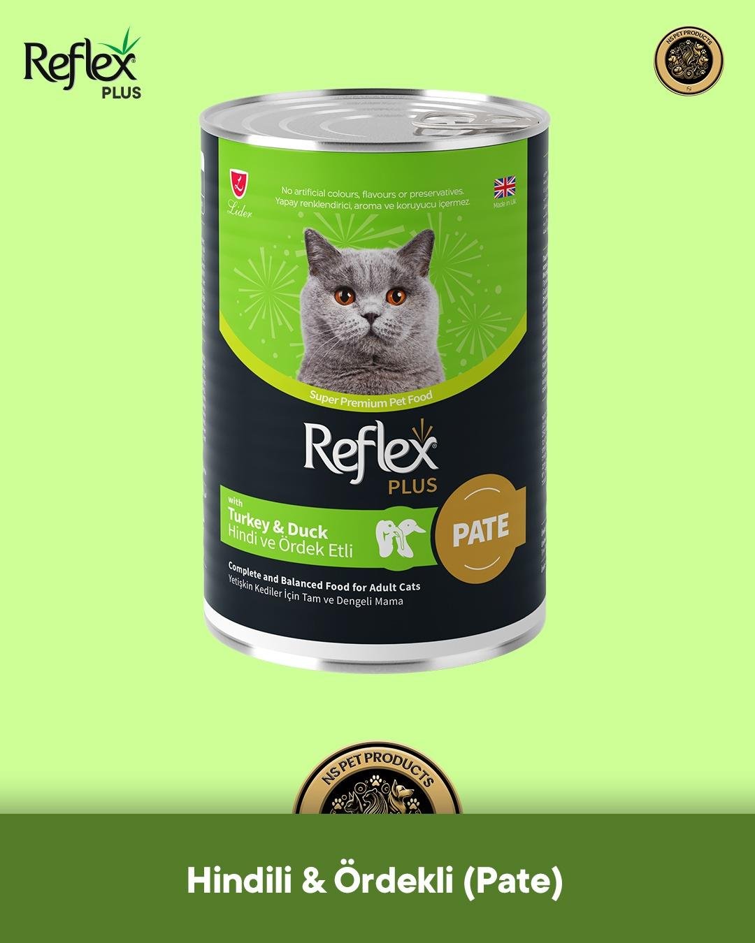 Reflex Plus Kedi Maması 2'li Pavy Miyav Set