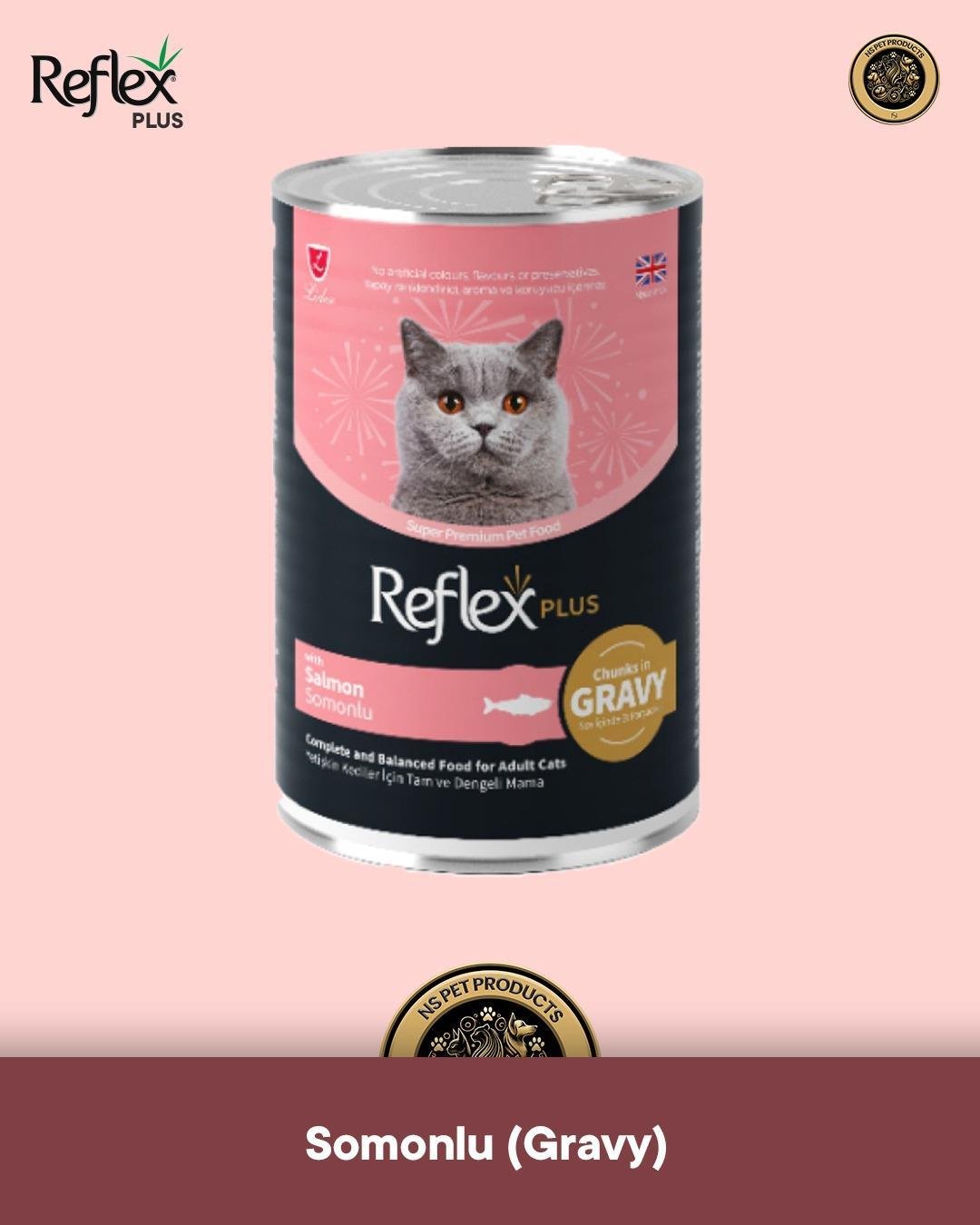 Reflex Plus Kedi Maması 2'li Pavy Miyav Set