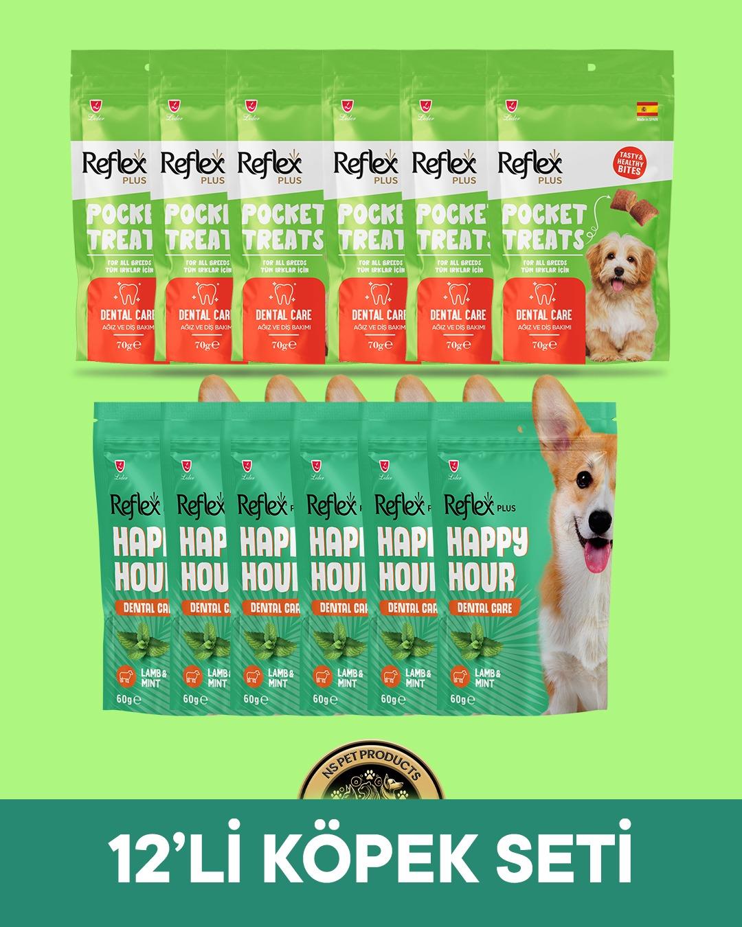 Reflex Plus Pocket Treats-Happy Hour Köpek Maması 12'li Havhav Set - 2