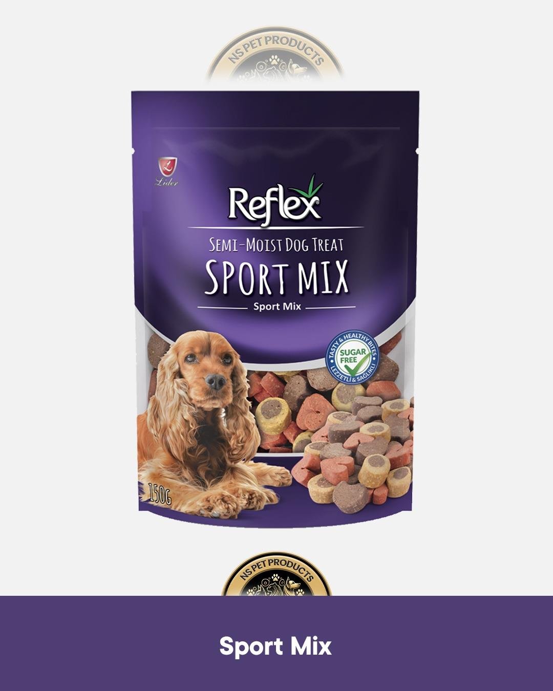Semi-Moist Kuzu Pirinç Large & Sport Mix Köpek Ödül Maması Seti 2x150 gram