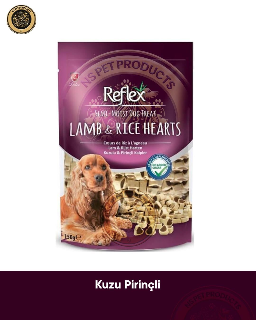 Semi-Moist Ödül Maması Kuzu Pirinç Kalpli 150 gr