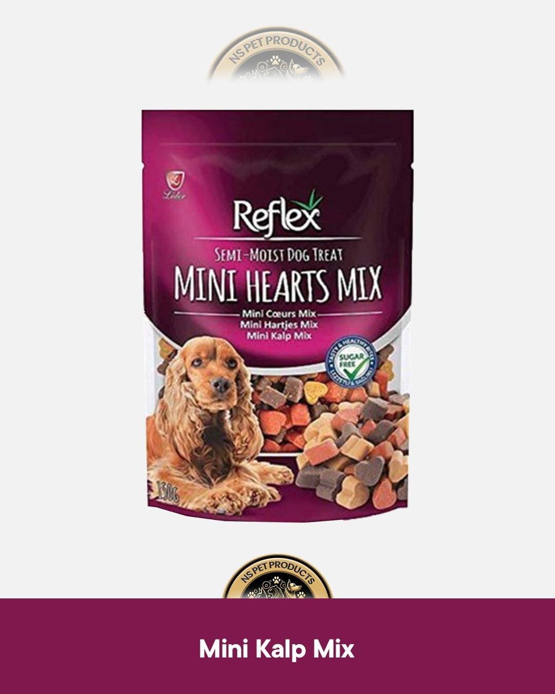 Semi-Moist Ödül Maması Mini Kalp Mix 150 gr