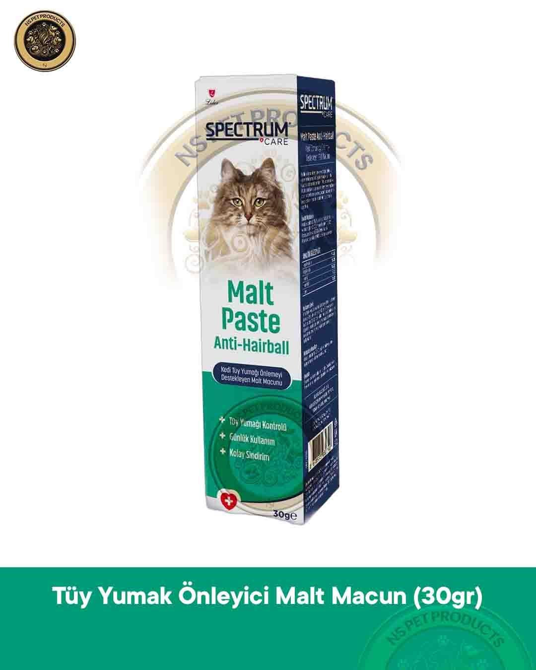 Spektrum Care Tüy yumak Önleyici Maltpaste 30 gram