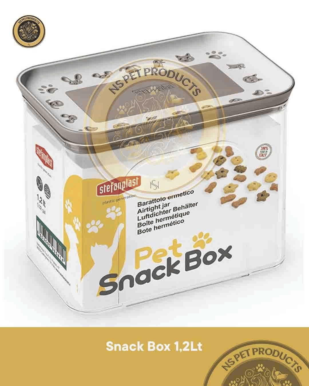 Stefanplast Dikdörtgen Snackbox 2'li Snack Set