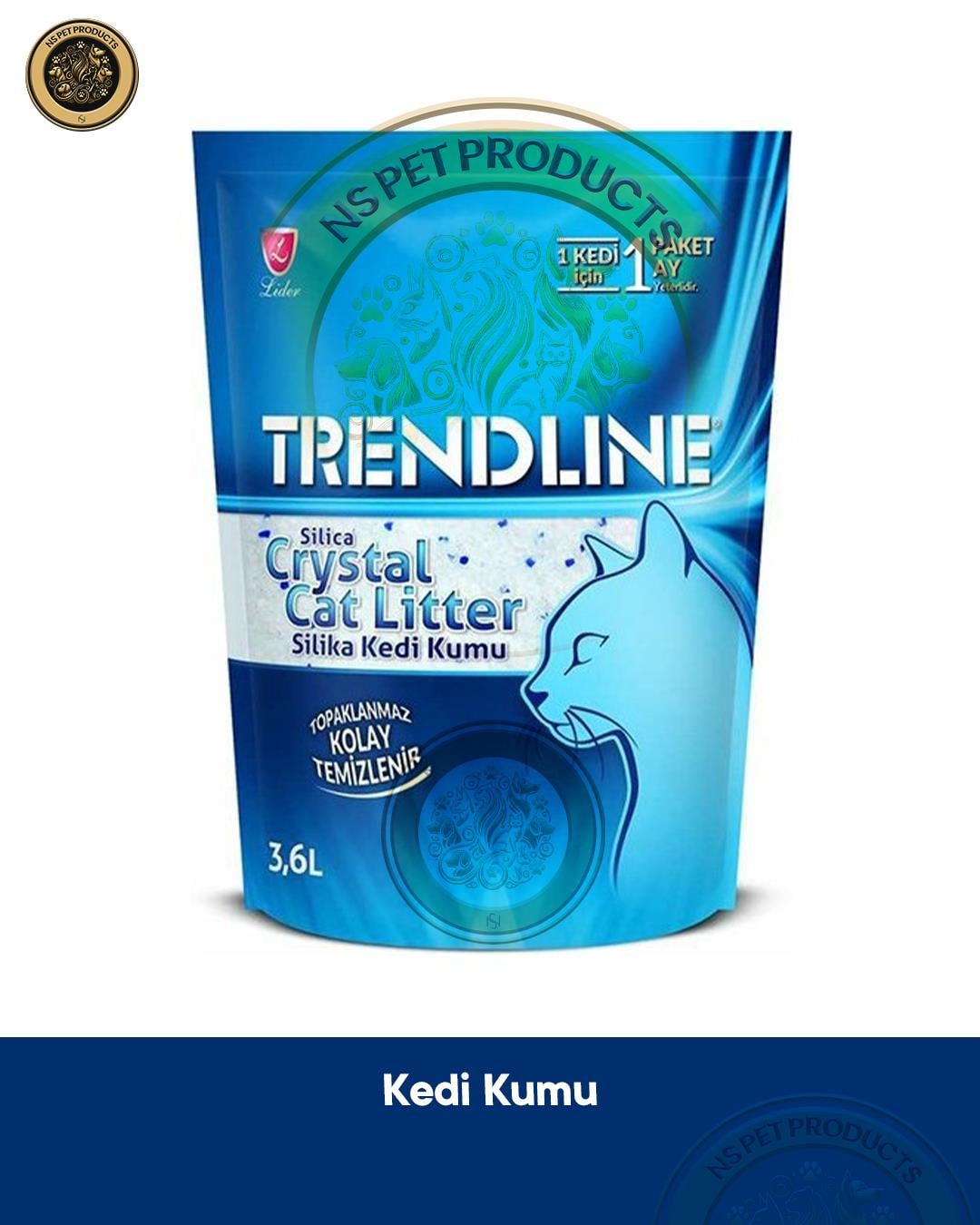 Trendline Silika Kristal Kedi Kumu 3,6 Lt