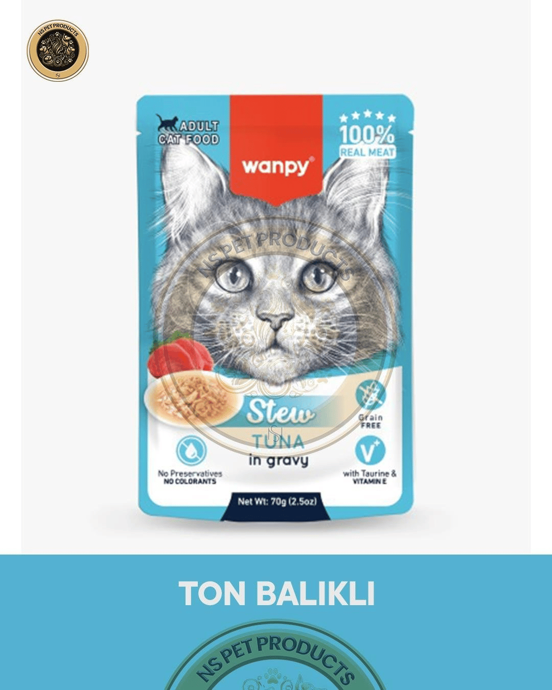 Wanpy Gerçek Tavuk - Ördek Fileto Jerky Strips Yumuşak 80 gr & Lickable Cream Tavuk - Somon 10x16 gr & Kedi Çimi ve Tavuklu 20 gr & Tavuk Çorba - Ördek Çorba 50 gr & Pouch Tavuk - Tavuk Ördek - Ton Balık Yaş Kedi Maması 70 gr - Kedi Ödül Maması ve Konserv