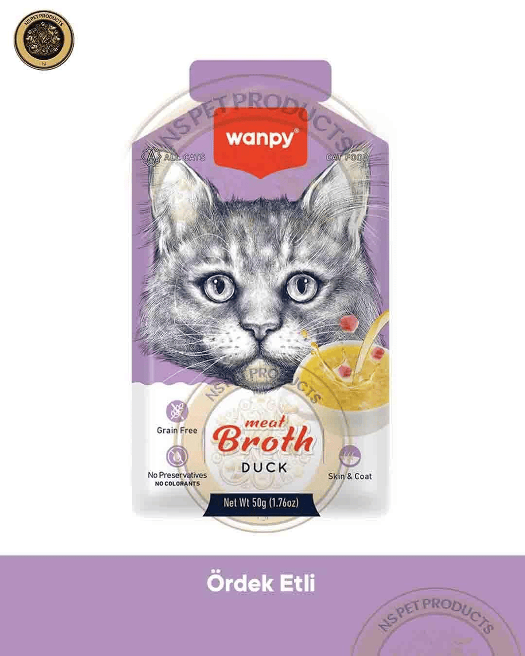 Wanpy Kedi Maması 3'lü Miyav Set